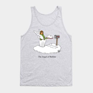 Funny Spectickles Christmas Angel Cartoon Tank Top